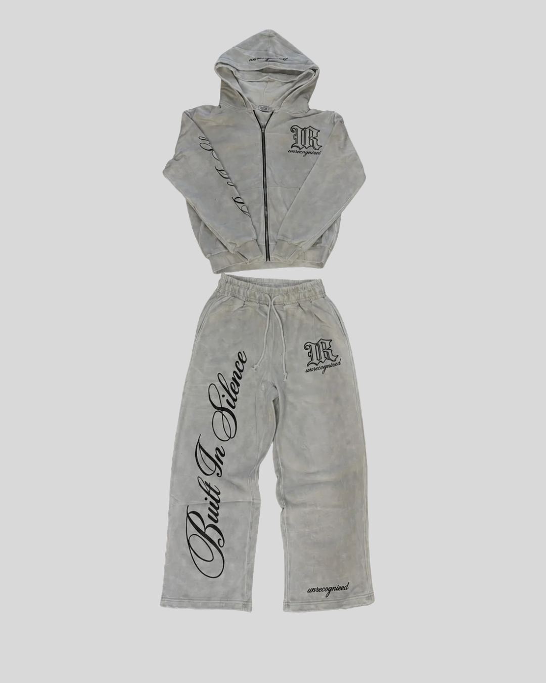 Built In Silence Blanc lavé Tracksuit