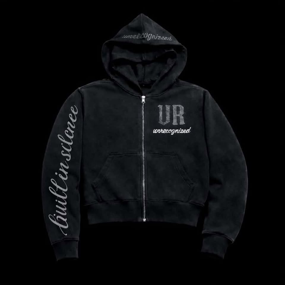 Unrecognized Black Tracksuit